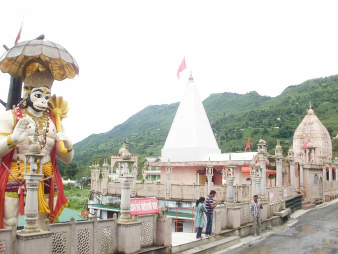 Hanuman Temple near Naukuchia Tal is one of the popular places to visit in Nainital