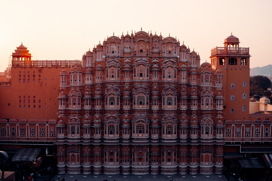 Jaipur's Hawa Mahal is definitely worth the visit.
