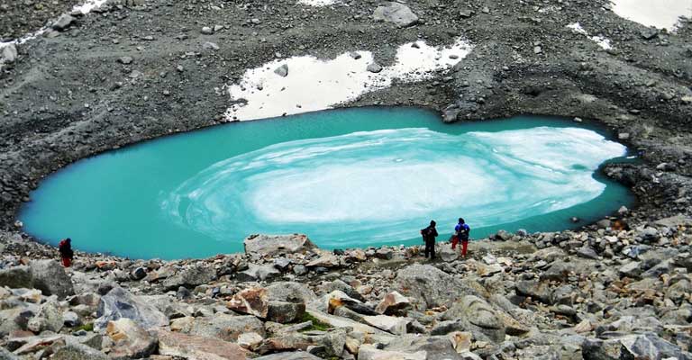 Gaurikund, one of the stops on your trip from Haridwar to Kedarnath