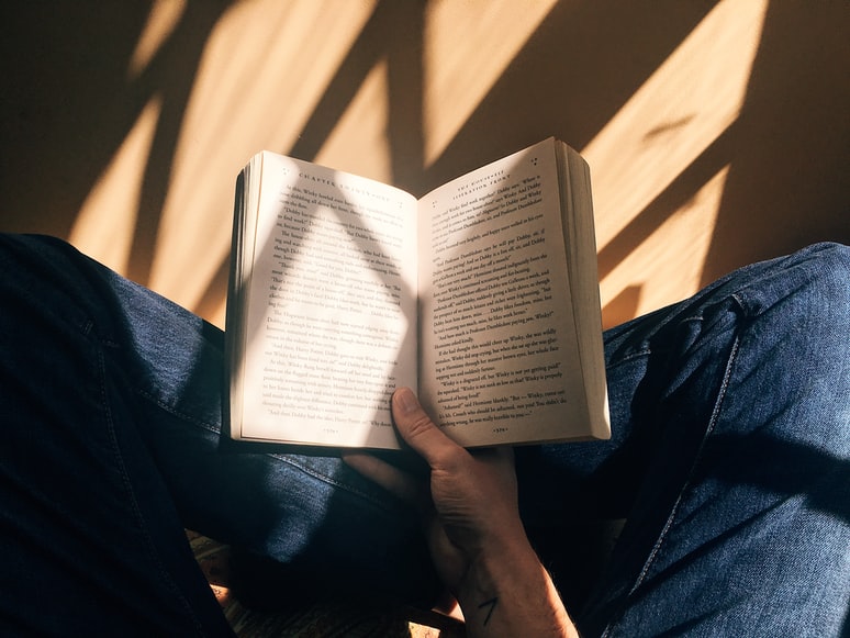 Pick out a book to read against the pattering of rains