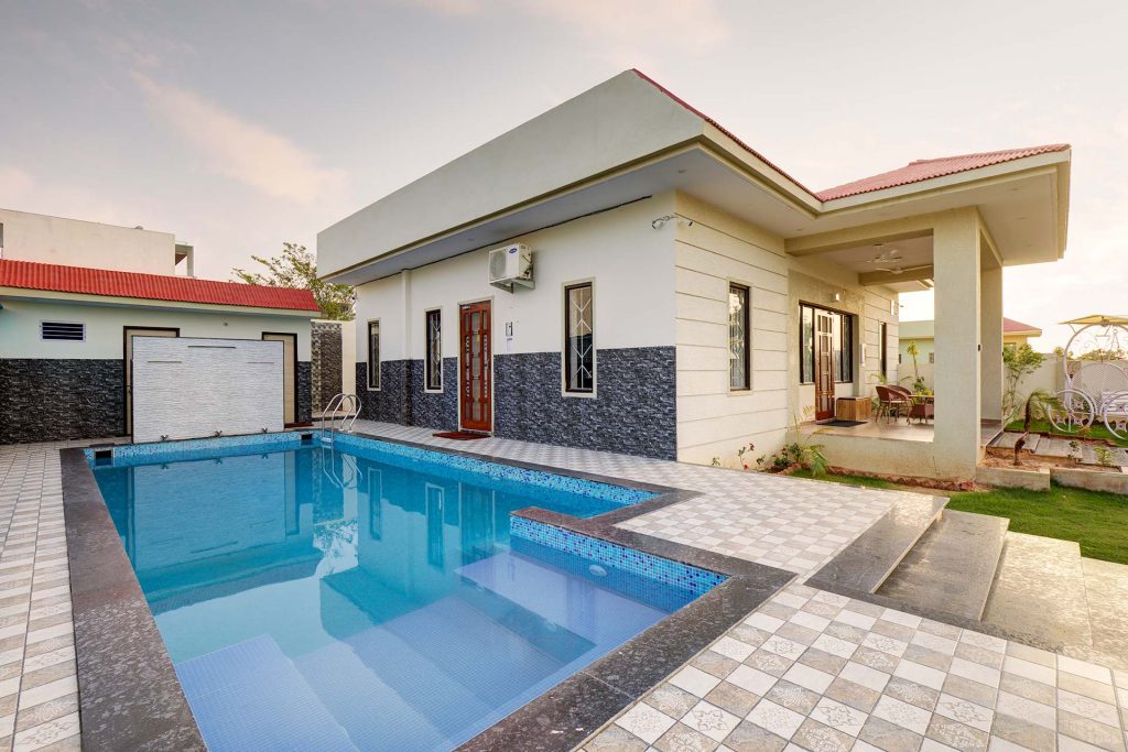 luxury pool villas in Jaipur