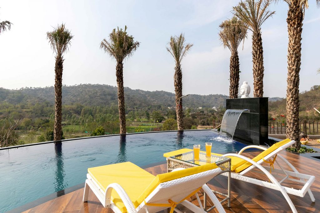 private pool villa in Chandigarh
