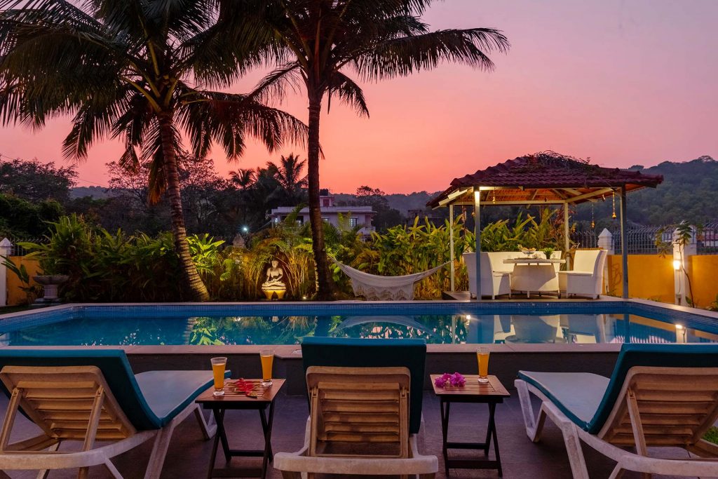 private pool villa in Goa