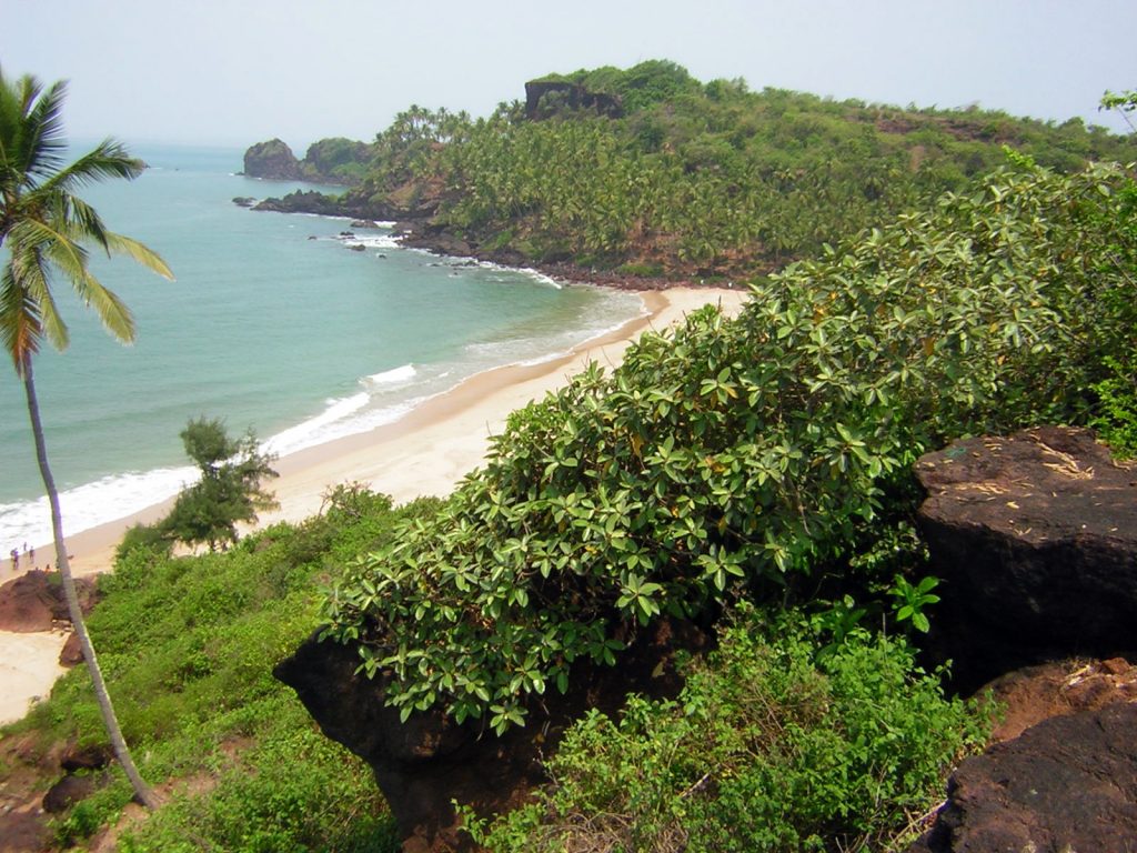 Cabo De Rama in Goa in Monsoon