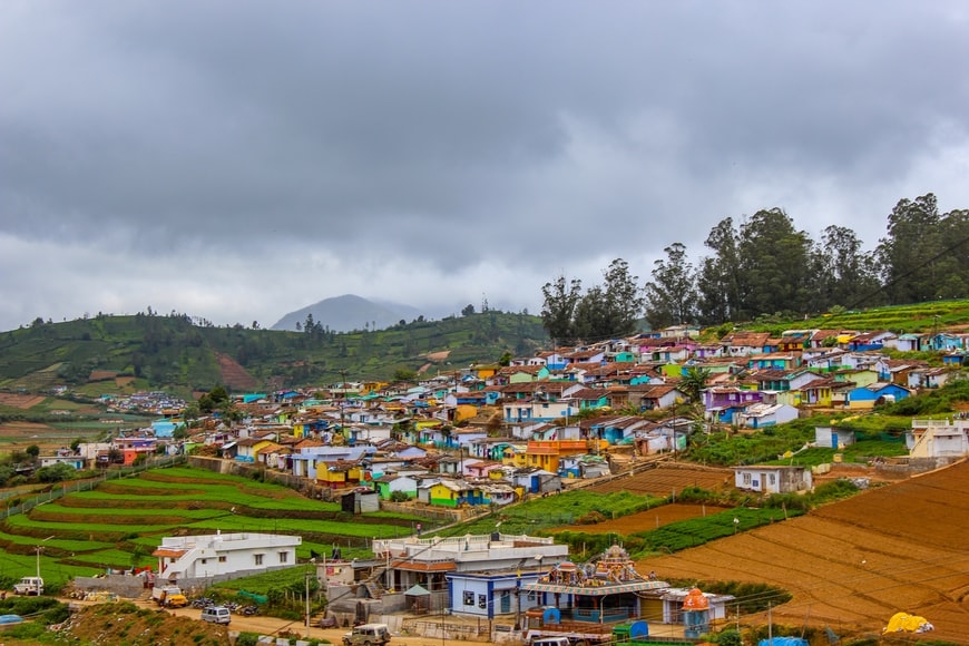 Ooty's famed landscapes are 