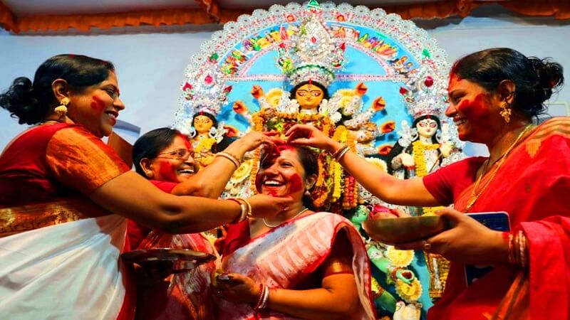 Dussehra celebrations in Kolkata