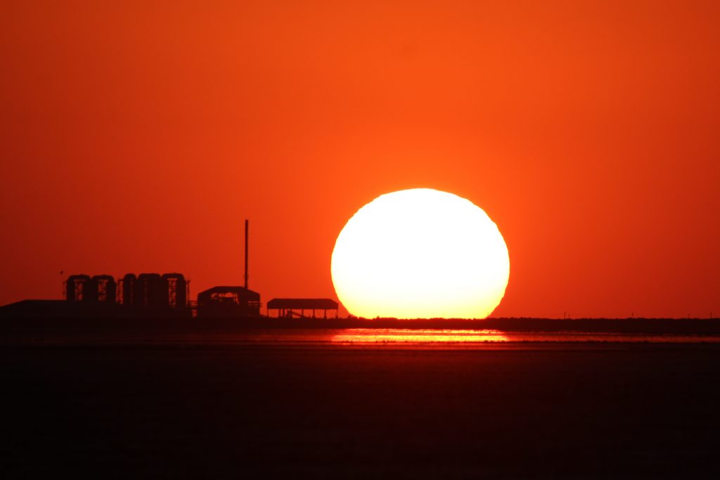Sunset at the Rann of Kutch