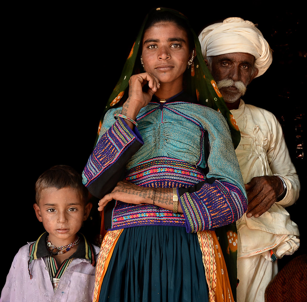 The Rabari folk are famous for their handcrafted jewelry.