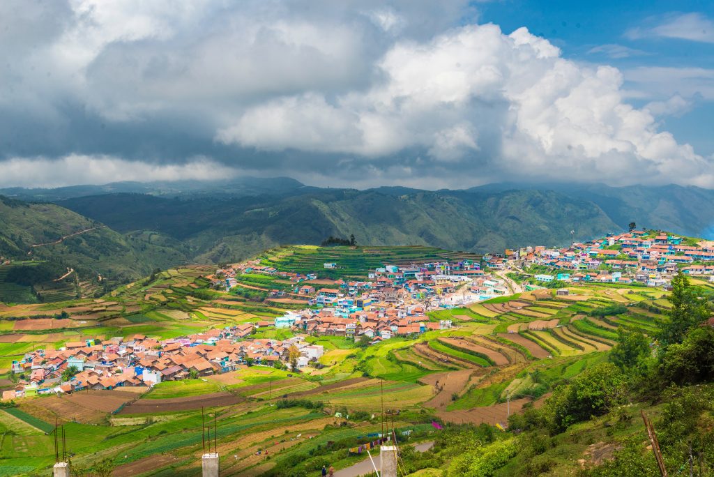 Poombarai Village near Kodaikanal greenery
