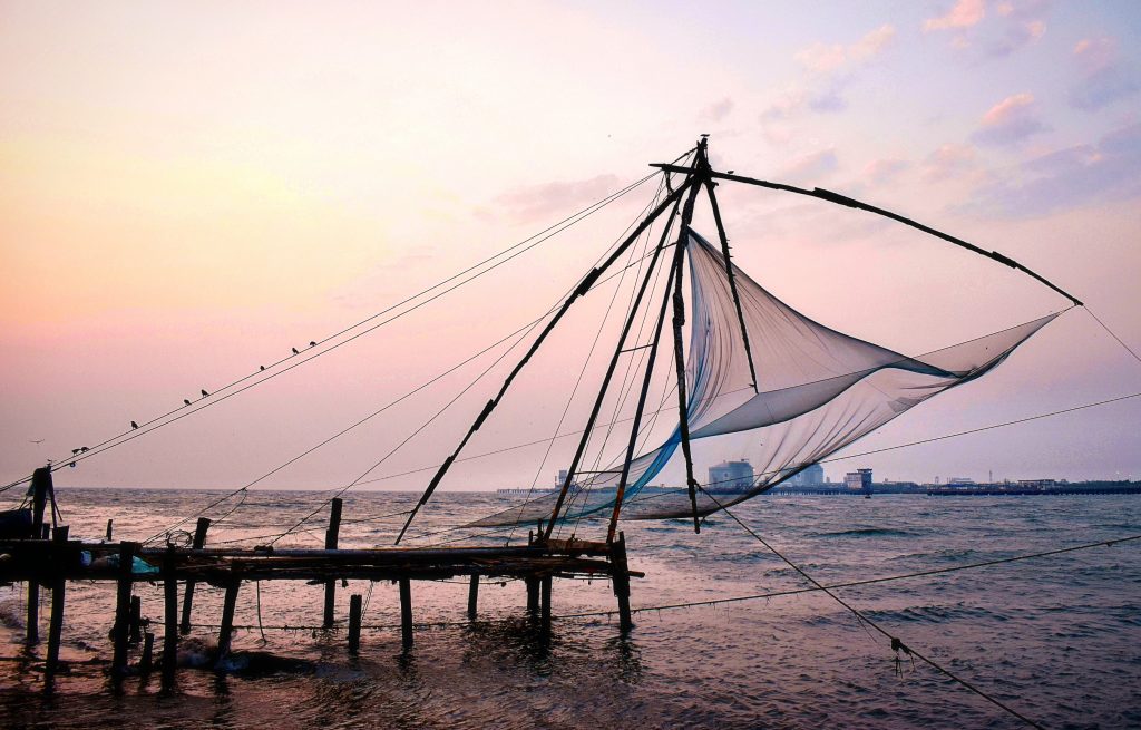 fishing in kochi, kerala