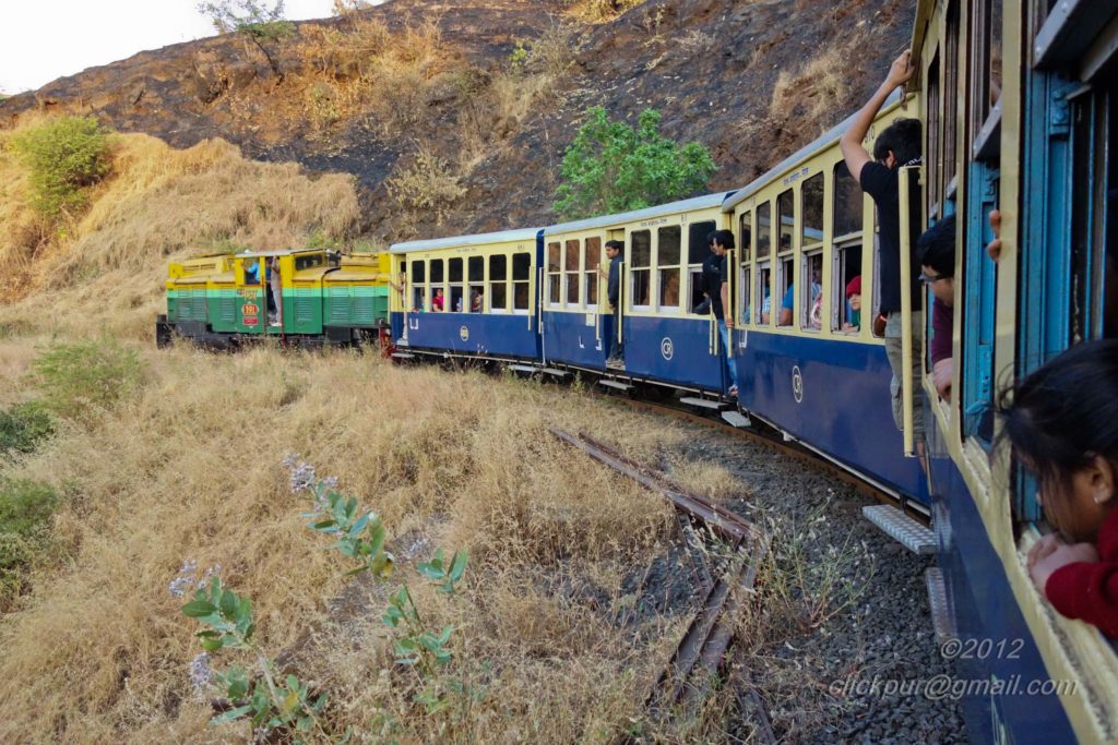 matheran toy train in april