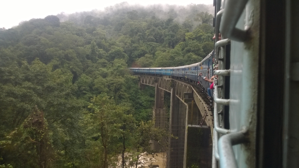 sakleshpur train journey