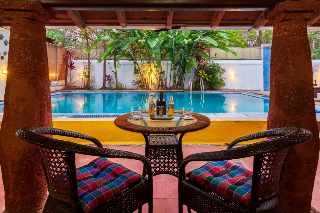 pool villa in goa