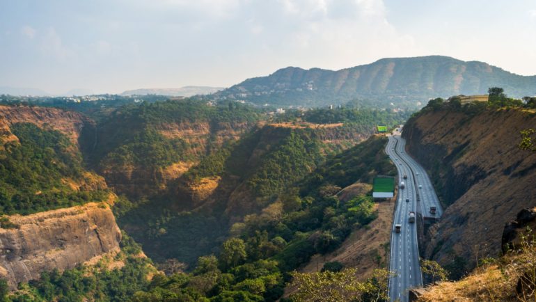 scenic expressway of Lonavala will hill view