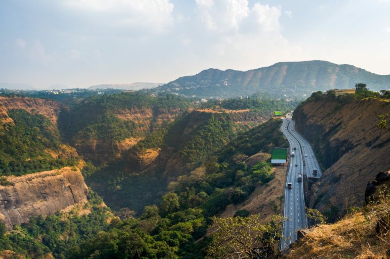 scenic expressway of Lonavala will hill view