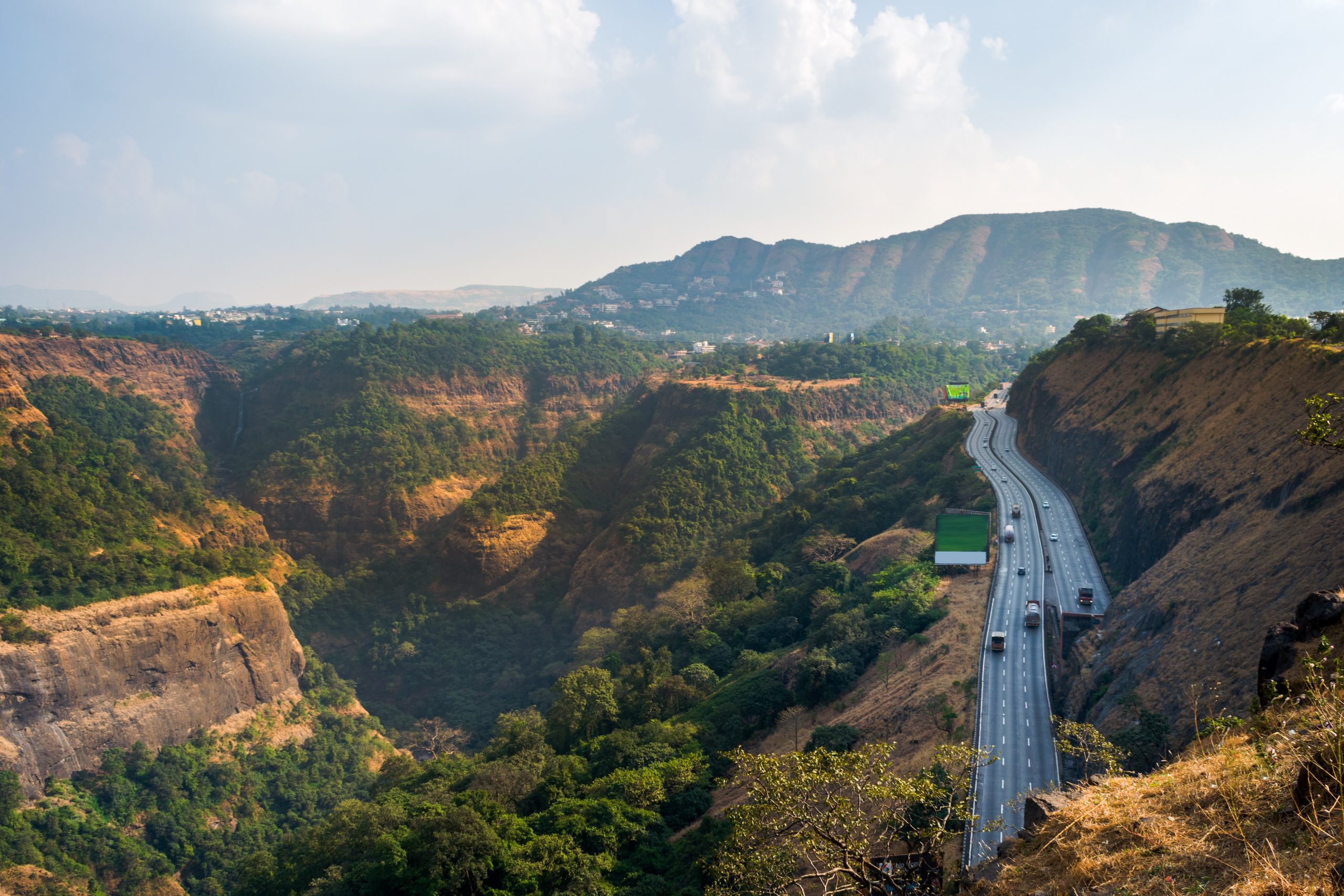 scenic expressway of Lonavala will hill view