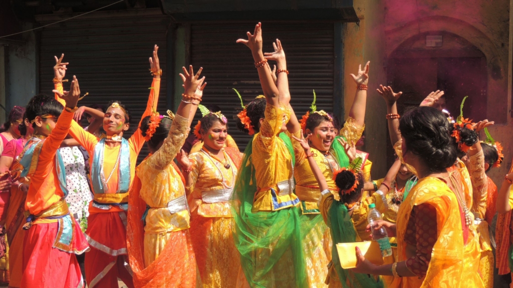 Shantiniketan Holi