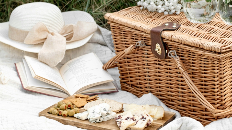 picnic on family summer vacation in india in may