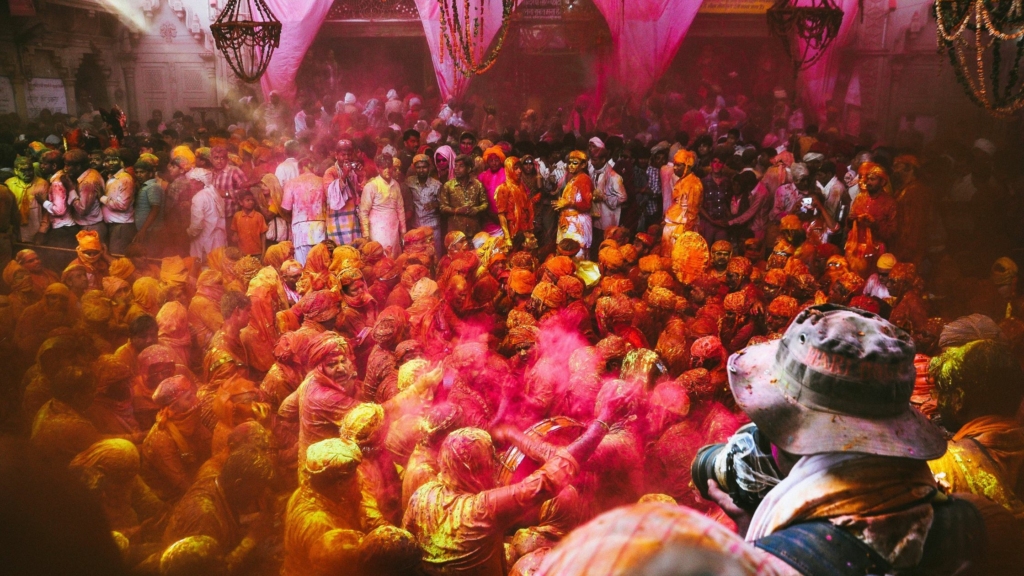 Vrindavan Mathura Barsana Holi 