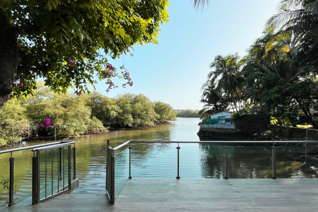 View from Villa in Goa