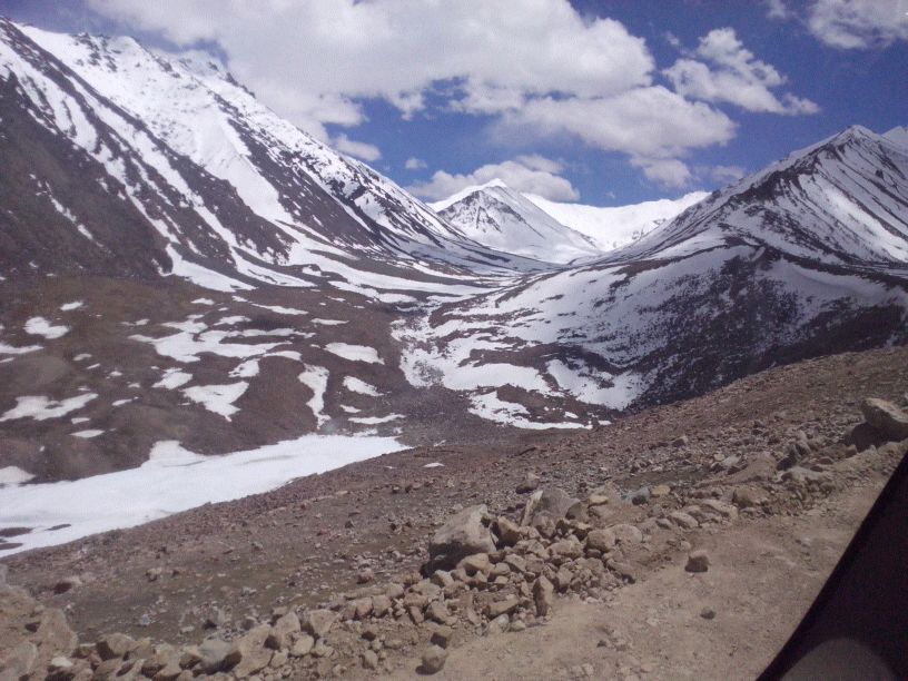 Snowfall in Ladakh - A must visit winter destination for November December in India