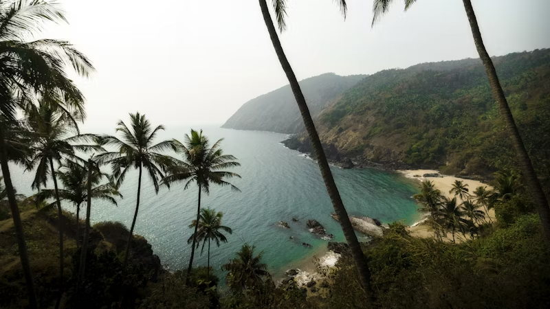 Kakolem beach in Goa