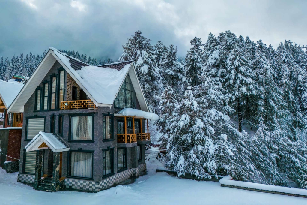 frozen fall villa