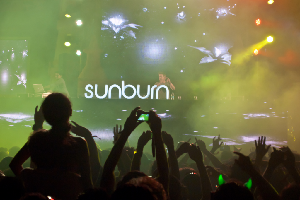 sunburn goa music festivals in india