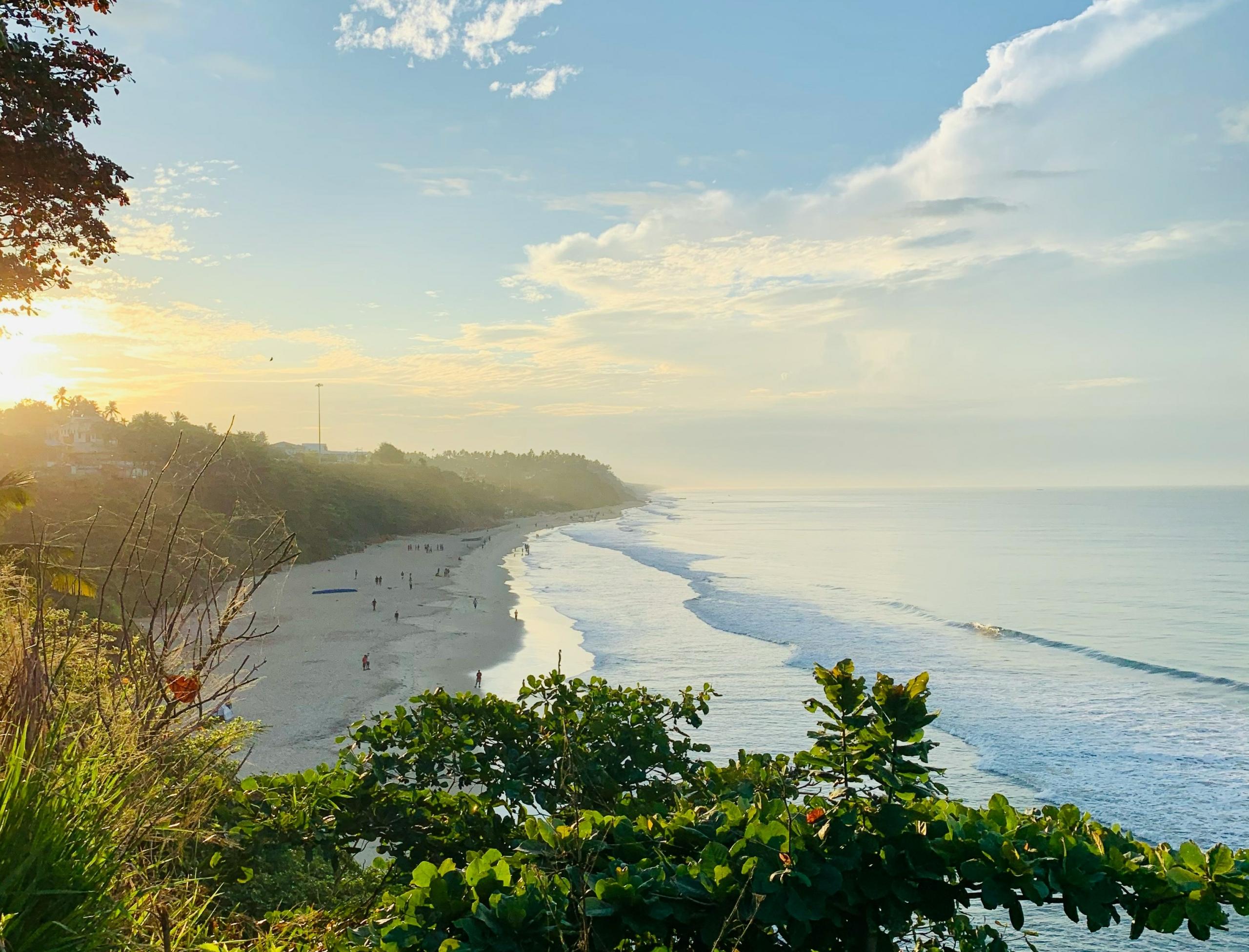 beach in kerala as a great place to visit in Kerala in summer