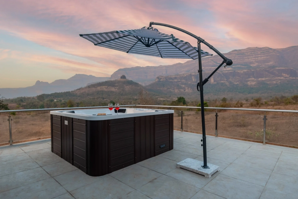 Palazzo in the mountain in karjat by stayvista