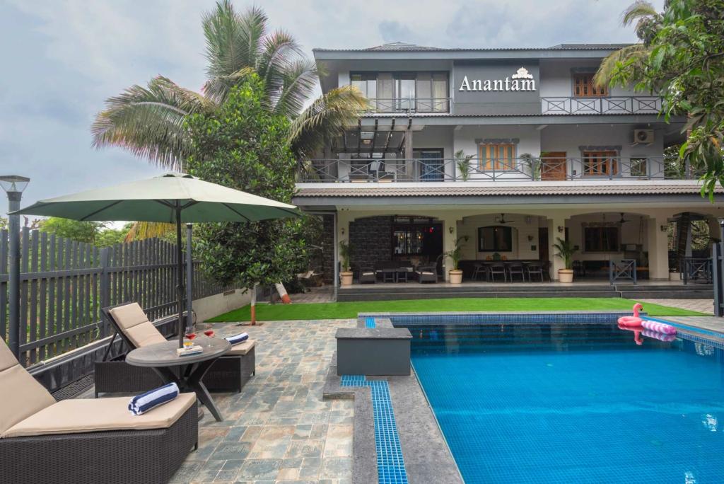 Villa Anantam Villa in Alibaug Swimming Pool