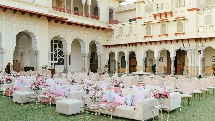 Destination Wedding in Jaipur.
Image Credits: Magic Motion Media via Pinterest