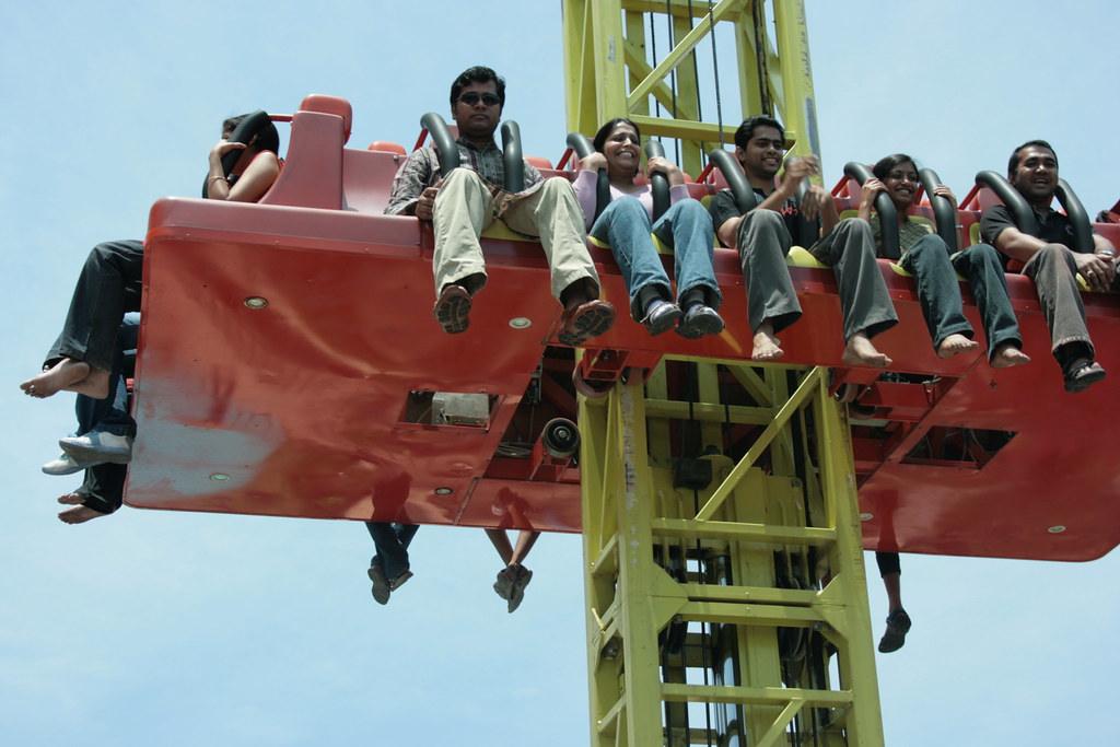 Fun rides at Wonderla, Bangalore
Image credits: Swaminathan