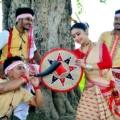 bihu dance during bohag bihu in assam