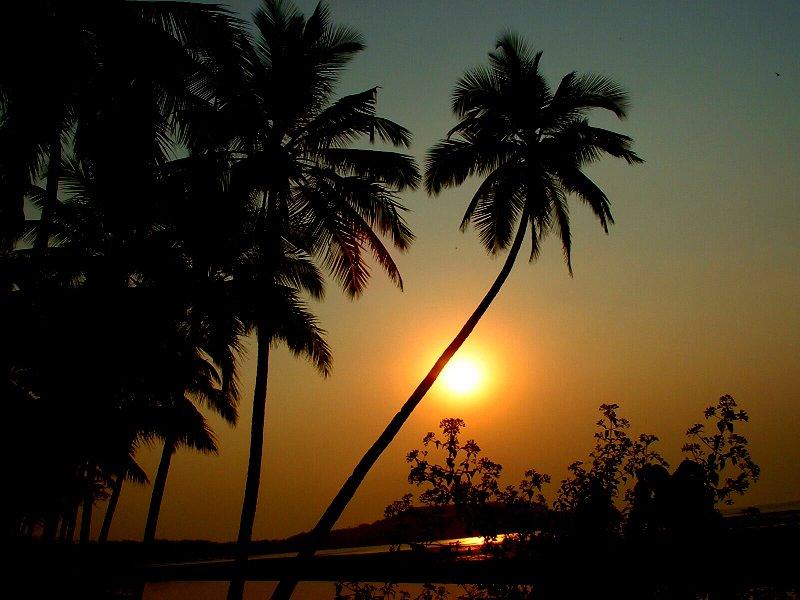 Places to visit in Goa , Chapora_River
Image Credit: Dominik Hundhammer via Wikimedia Coomons