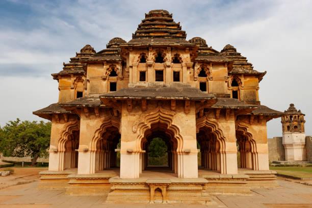 hampi lotus mahal , hampi Itinerary
Image Credit: worldwidephotoweb via getty images