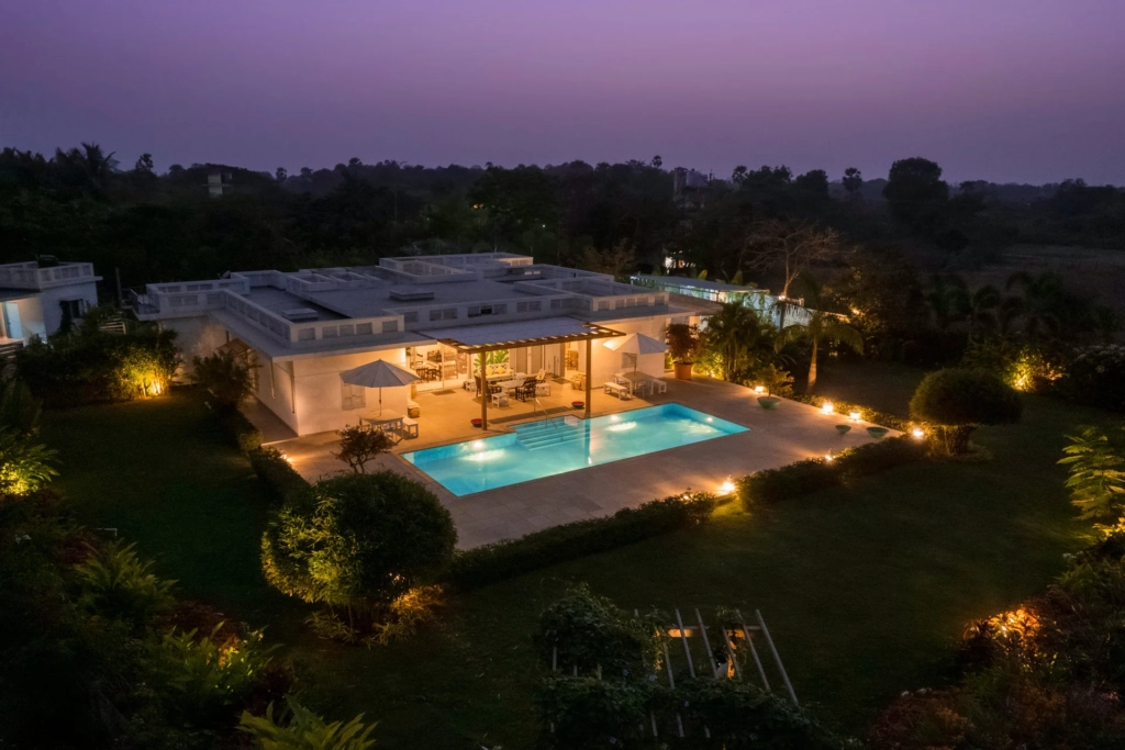 private pool villa near mumbai for family
