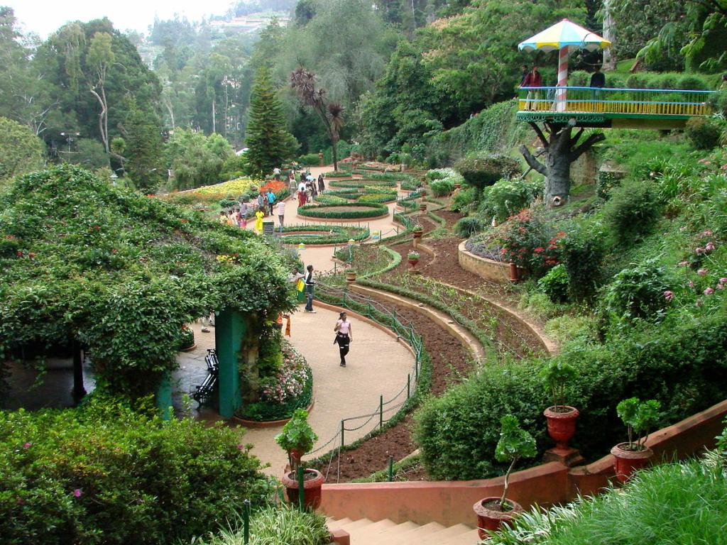 Monsoon charm in Ooty with rolling green hills, tea plantations, and cloudy skies