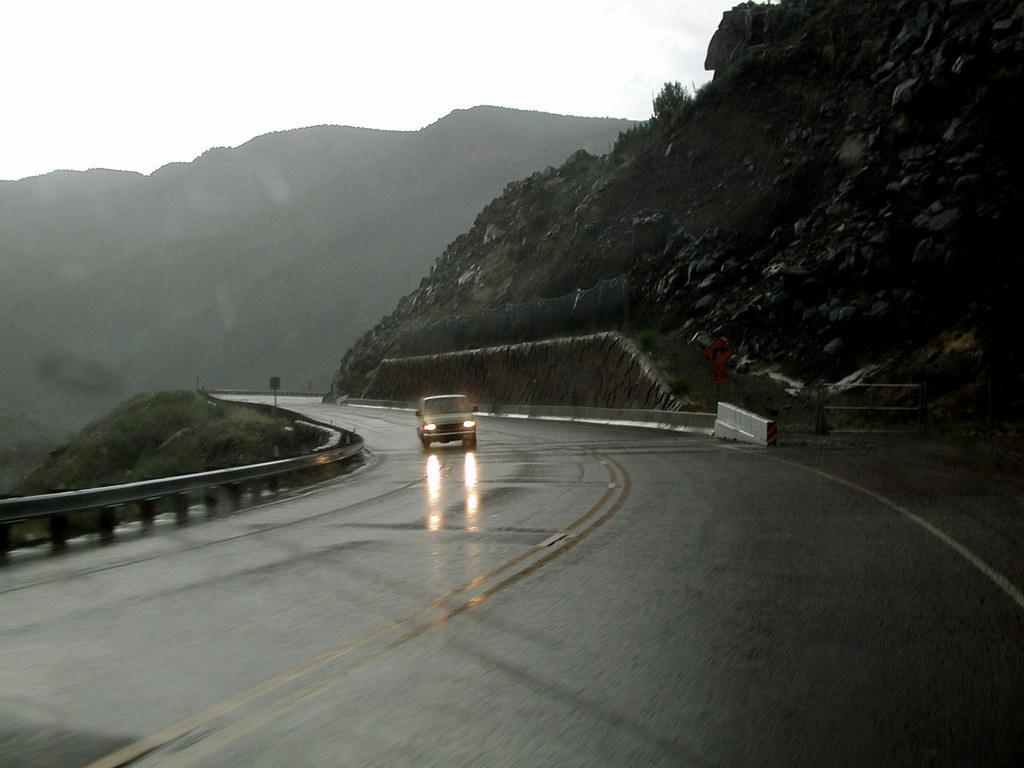 Hill station in the moonson