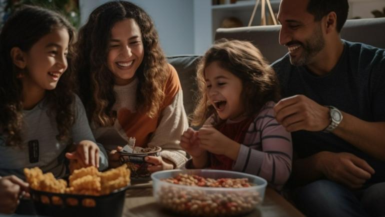 gift for dad is spending time together with family
