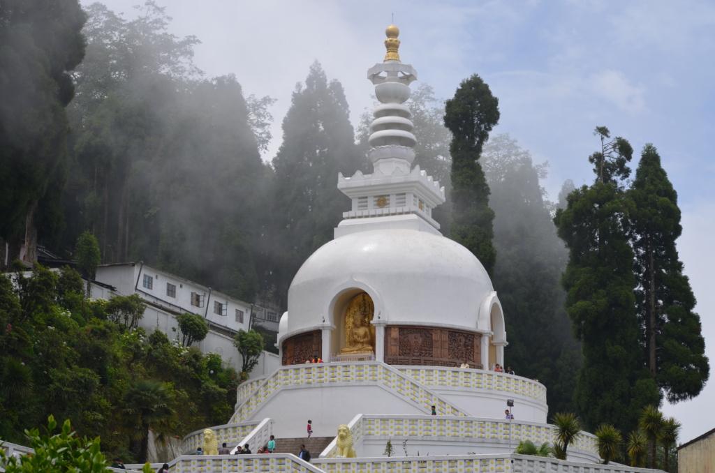 temples in sikkim in winter