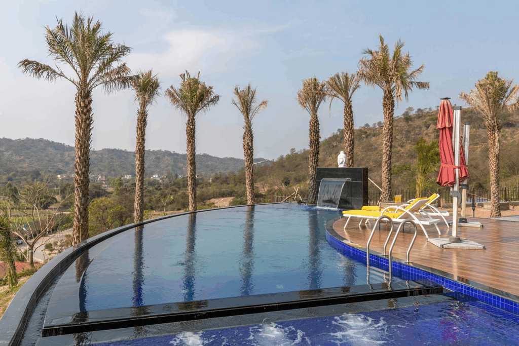 pool villas near chandigargh