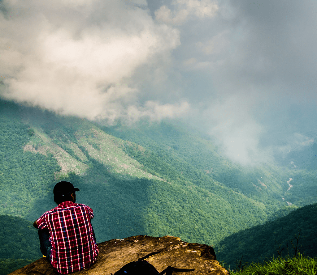 seven sisters fall trek in meghalaya