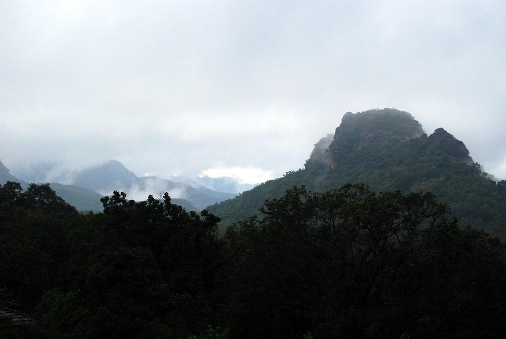 Hills In Pachmarhi during the monsoon