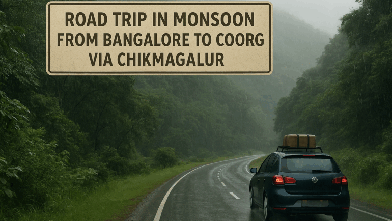 bangalore to coorg monsoon road trip
