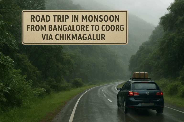 bangalore to coorg monsoon road trip