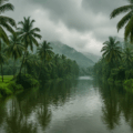 mumbai to kerala flight in monsoon
