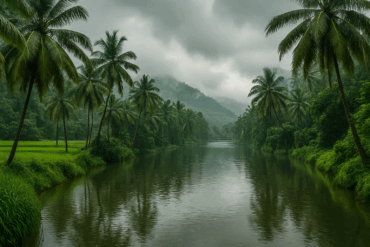 mumbai to kerala flight in monsoon