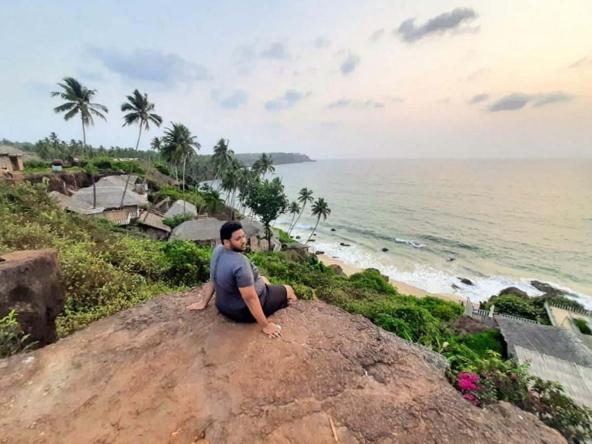 goa in monsoon at Cabo De Rama