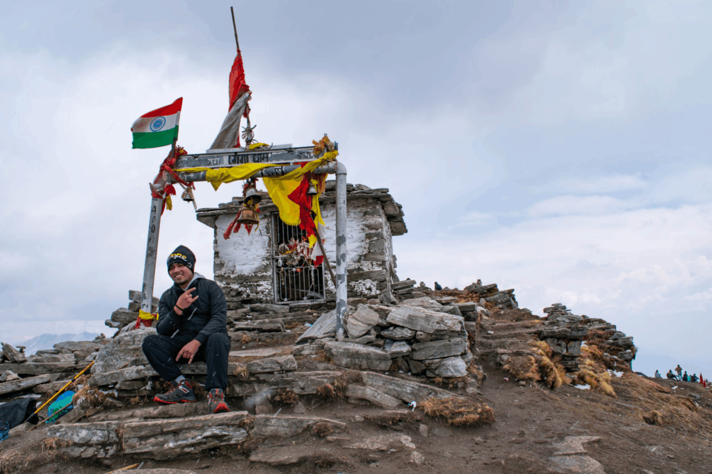 chopta chandrashil trek in monsoon